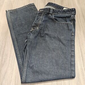 Diesel Larkee Regular Straight Leg Button Fly Jeans Men's Size 38x32‎ Wash OO88Z